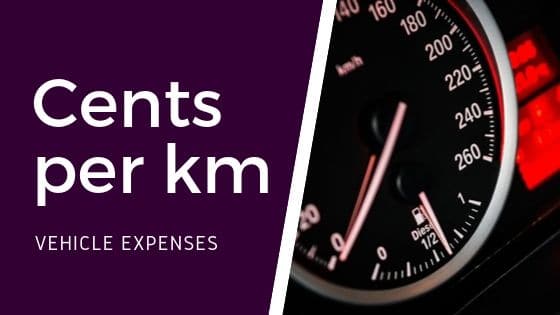 cents per km reimbursement from employer