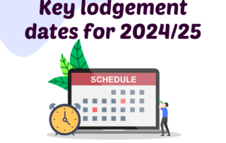 Key Lodgement Dates 2024 2025