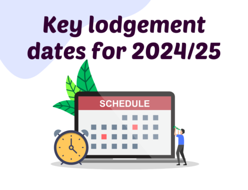 Key employer lodgement dates 2024-25